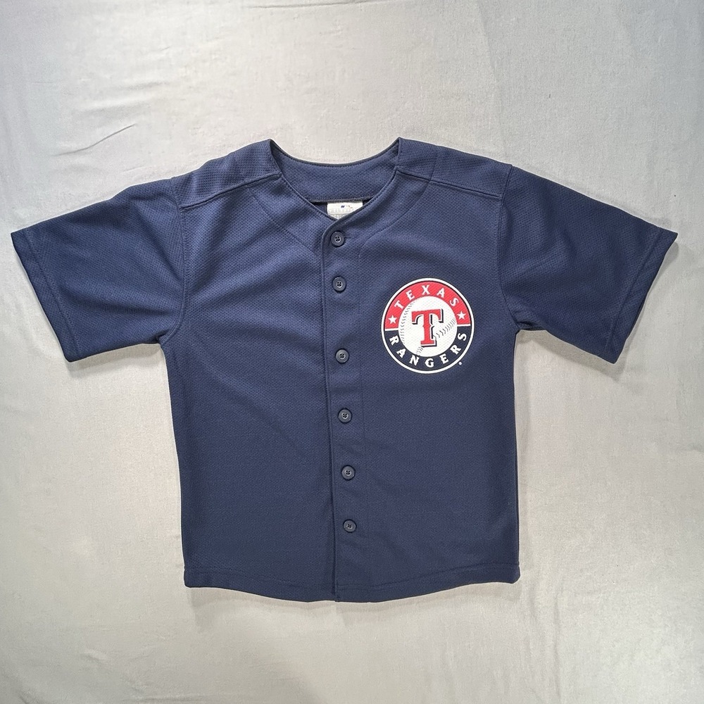 MLB Genuine Merchandise Texas Rangers David Murphy Kids Jersey‎ Size 8 Baseball